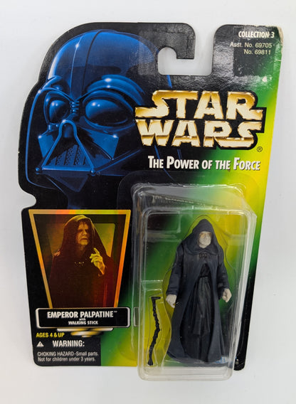 1996 - Star Wars Power of the Force - Emperor Palpatine Walking Stick - Kenner