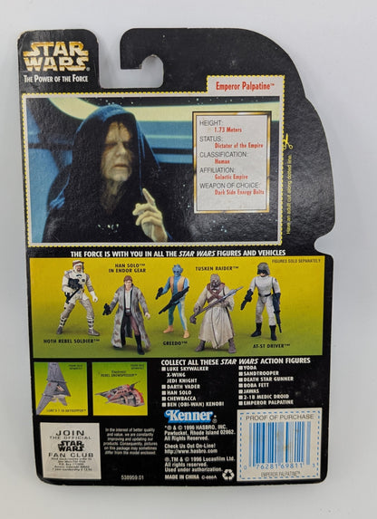 1996 - Star Wars Power of the Force - Emperor Palpatine Walking Stick - Kenner