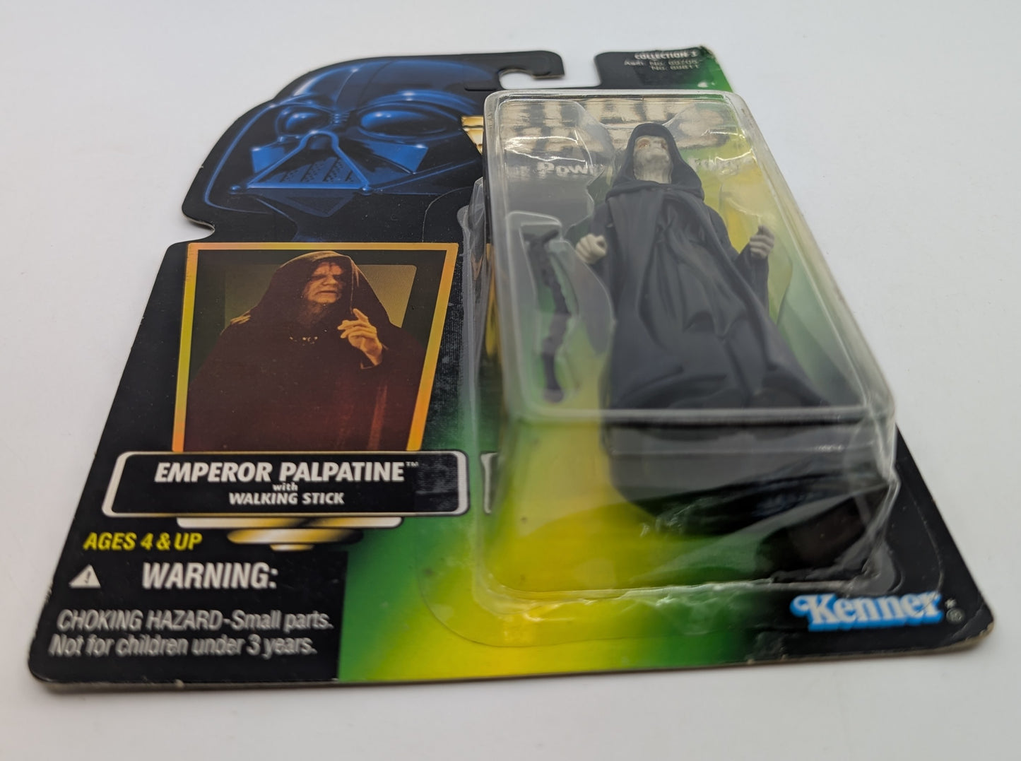 1996 - Star Wars Power of the Force - Emperor Palpatine Walking Stick - Kenner