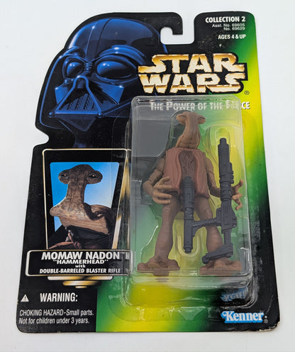 1996 - Star Wars POTF - Momaw Nadon Hammerhead Blaster Rifle - Kenner