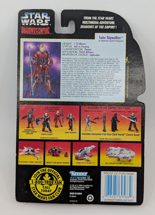 1996 - Star Wars Shadows of the Empire - Luke Imperial Guard Disguise - Kenner