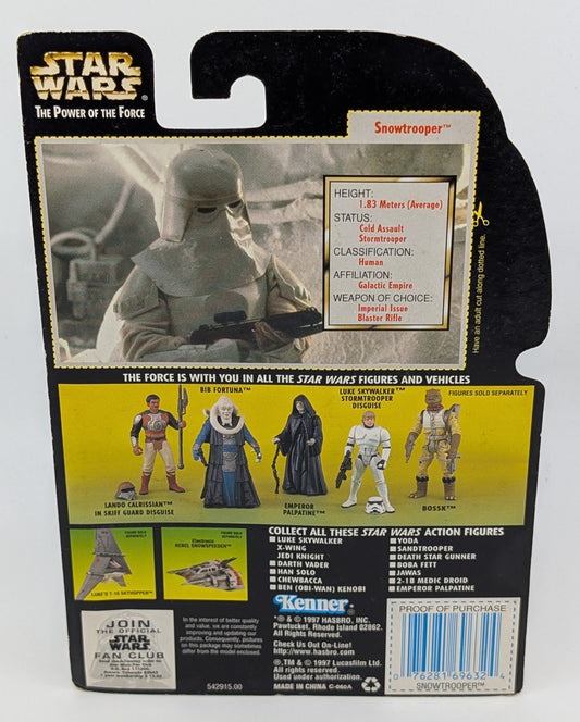 1997 - Star Wars POTF - Snowtrooper Imperial Issue Blaster Rifle - Kenner