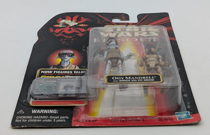 1999 - Star Wars Episode I - Ody Mandrell with Otoga 222 Pit Droid - Hasbro