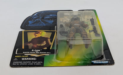 1997 - Star Wars POTF - 4-LOM with Blaster Pistol and Blaster Rifle - Kenner
