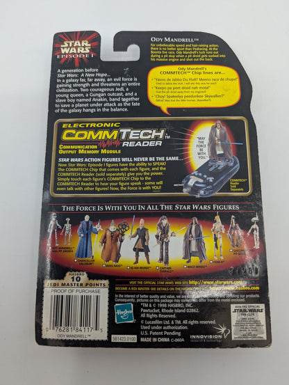 1999 - Star Wars Episode I - Ody Mandrell with Otoga 222 Pit Droid - Hasbro