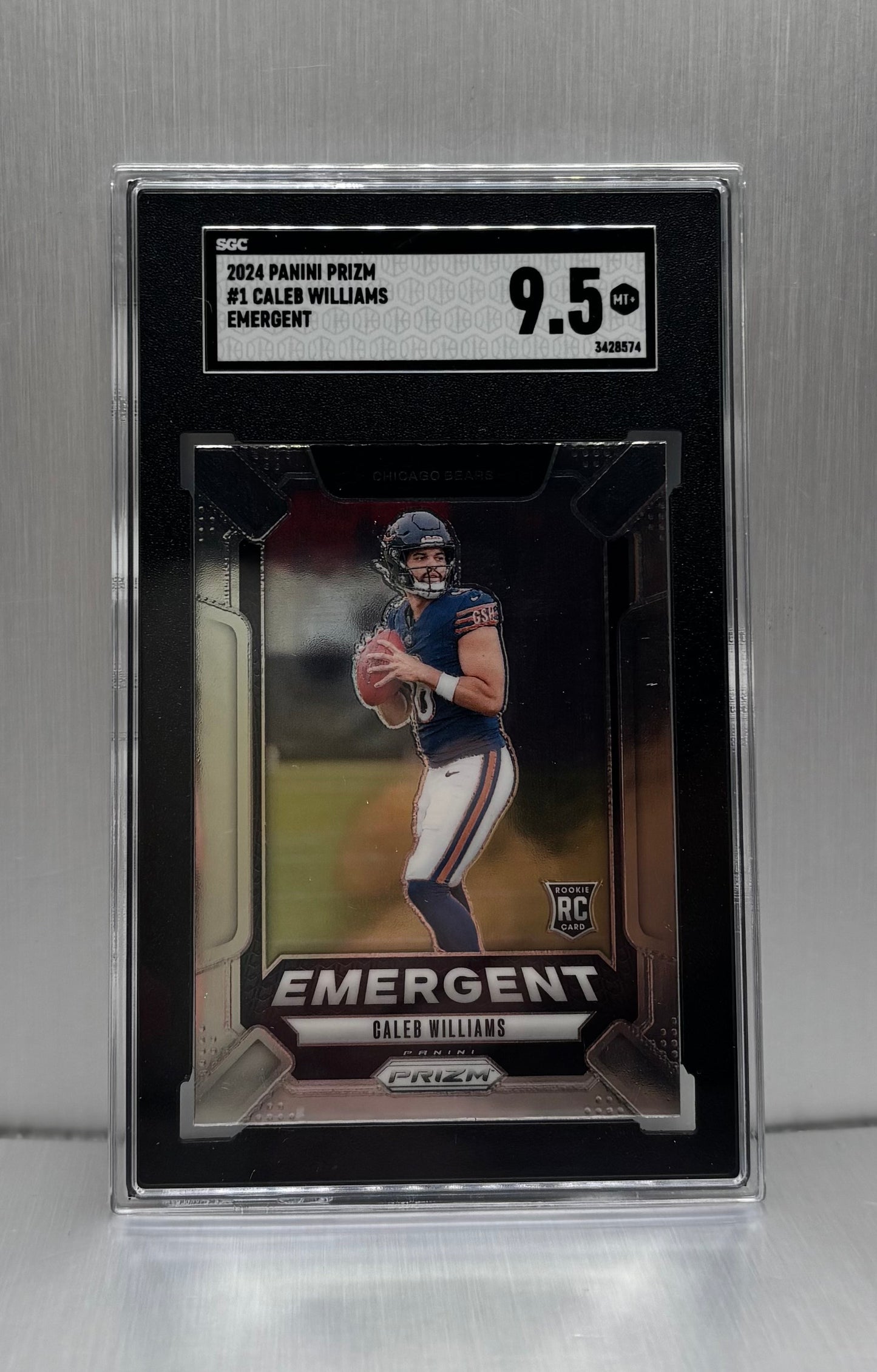 2024 Panini Prizm #1 Caleb Williams Emergent SGC 9.5