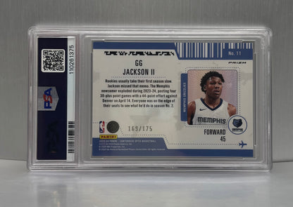 2023 Panini Contenders Optic GG Jackson II First Class Ticket - Red Cracked Ice /175 PSA9
