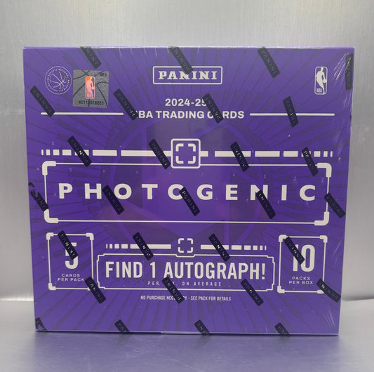 2024-25 Panini Basketball NBA Photogenic Hobby Box SEALED