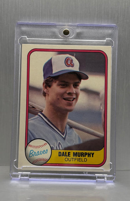 1981 Fleer #243 Dale Murphy Braves