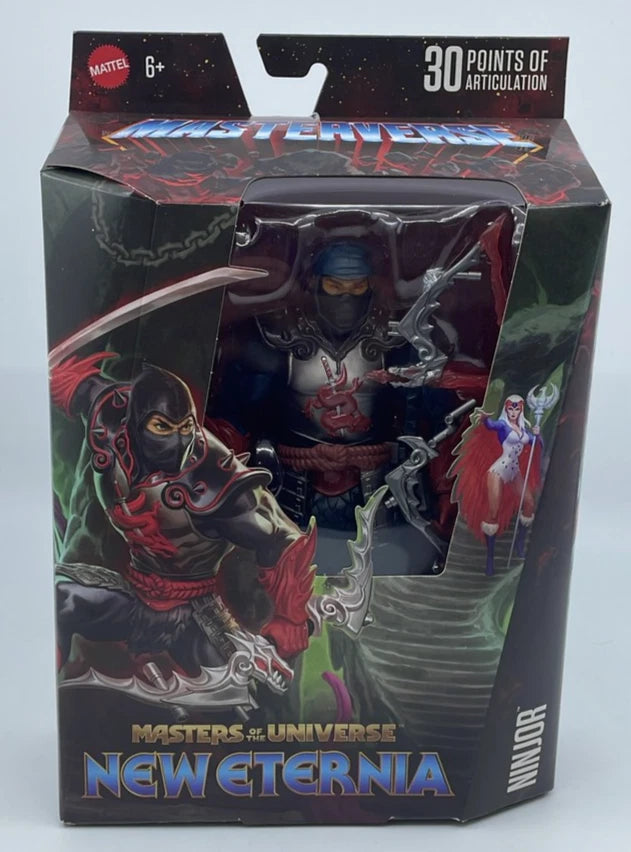 2024-MOTU Masters of the Universe Masterverse New Eternia - Ninjor 7" - Mattel
