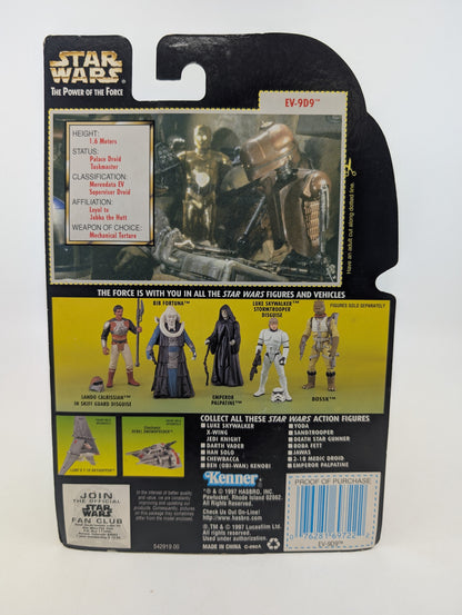 1997 - Star Wars Power of the Force - EV-9D9 with Datapad - Kenner Figure