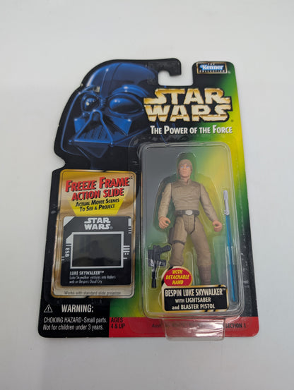 1997 - Star Wars POTF - Bespin Luke Skywalker Detachable Hand Freeze Frame