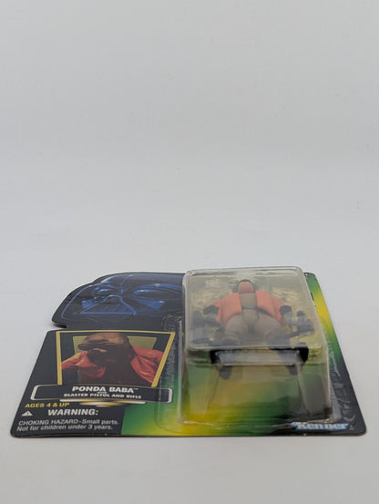 1996 - Star Wars POTF - Ponda Baba with Blaster Pistol and Rifle - Kenner