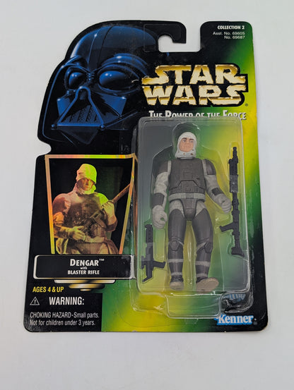 1997 - Star Wars POTF - Dengar with Blaster Rifle - Kenner Figure