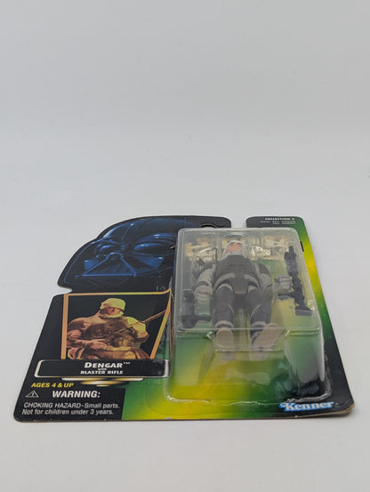 1997 - Star Wars POTF - Dengar with Blaster Rifle - Kenner Figure