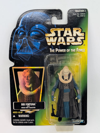 1996 - Star Wars POTF - Bib Fortuna with Hold-Out Blaster - Kenner