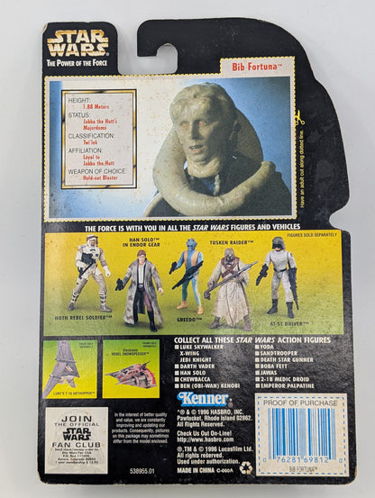 1996 - Star Wars POTF - Bib Fortuna with Hold-Out Blaster - Kenner