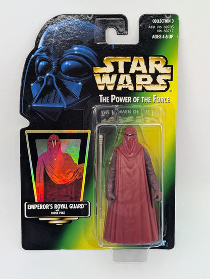 1997 - Star Wars POTF - Emperor's Royal Guard with Force Pike - Kenner