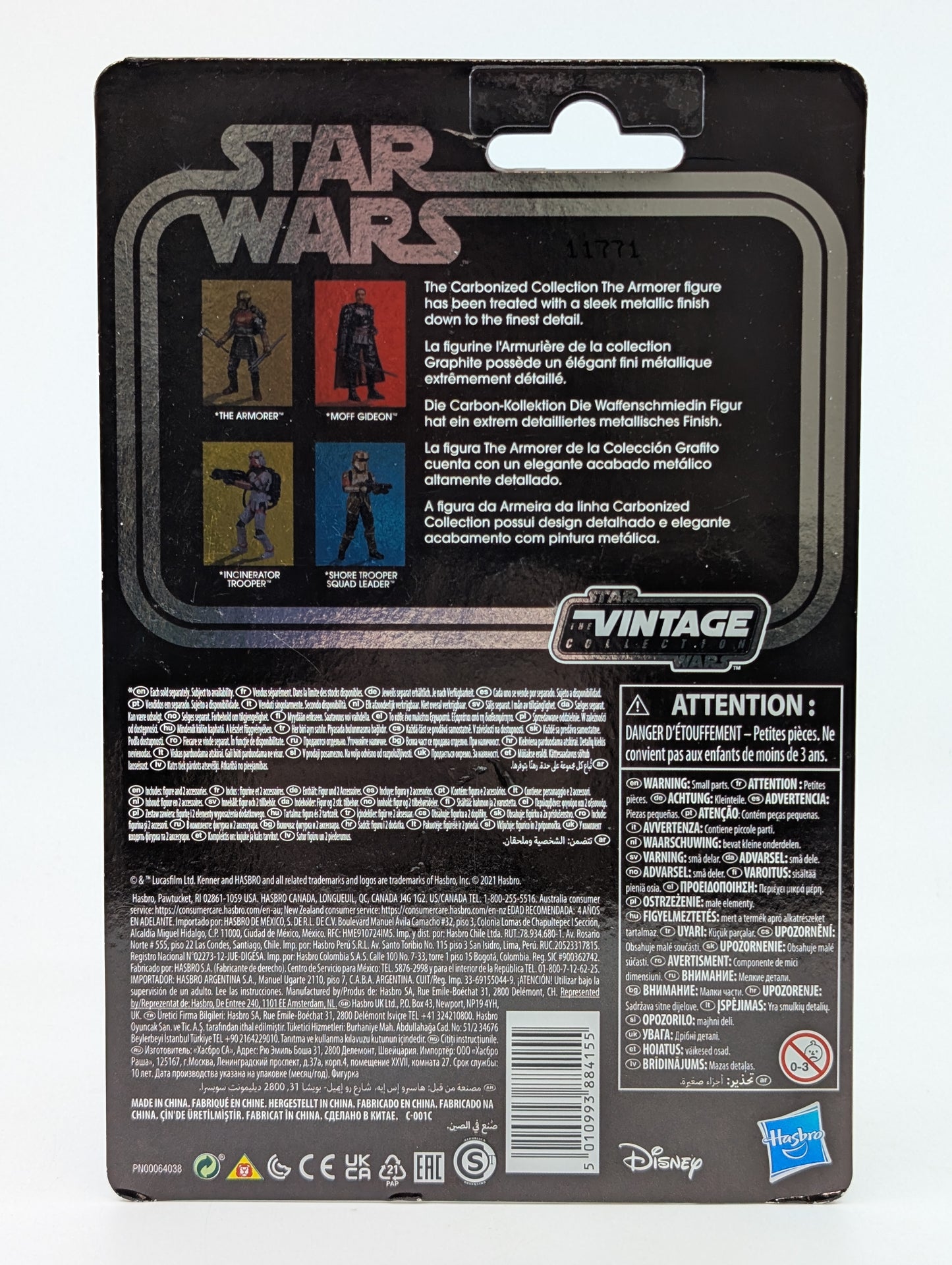 2021 - Star Wars Mandalorian - The Armorer Carbonized - Kenner Figure