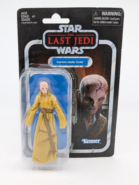 2017 - Star Wars The Last Jedi - Supreme Leader Snoke VC121 - Kenner