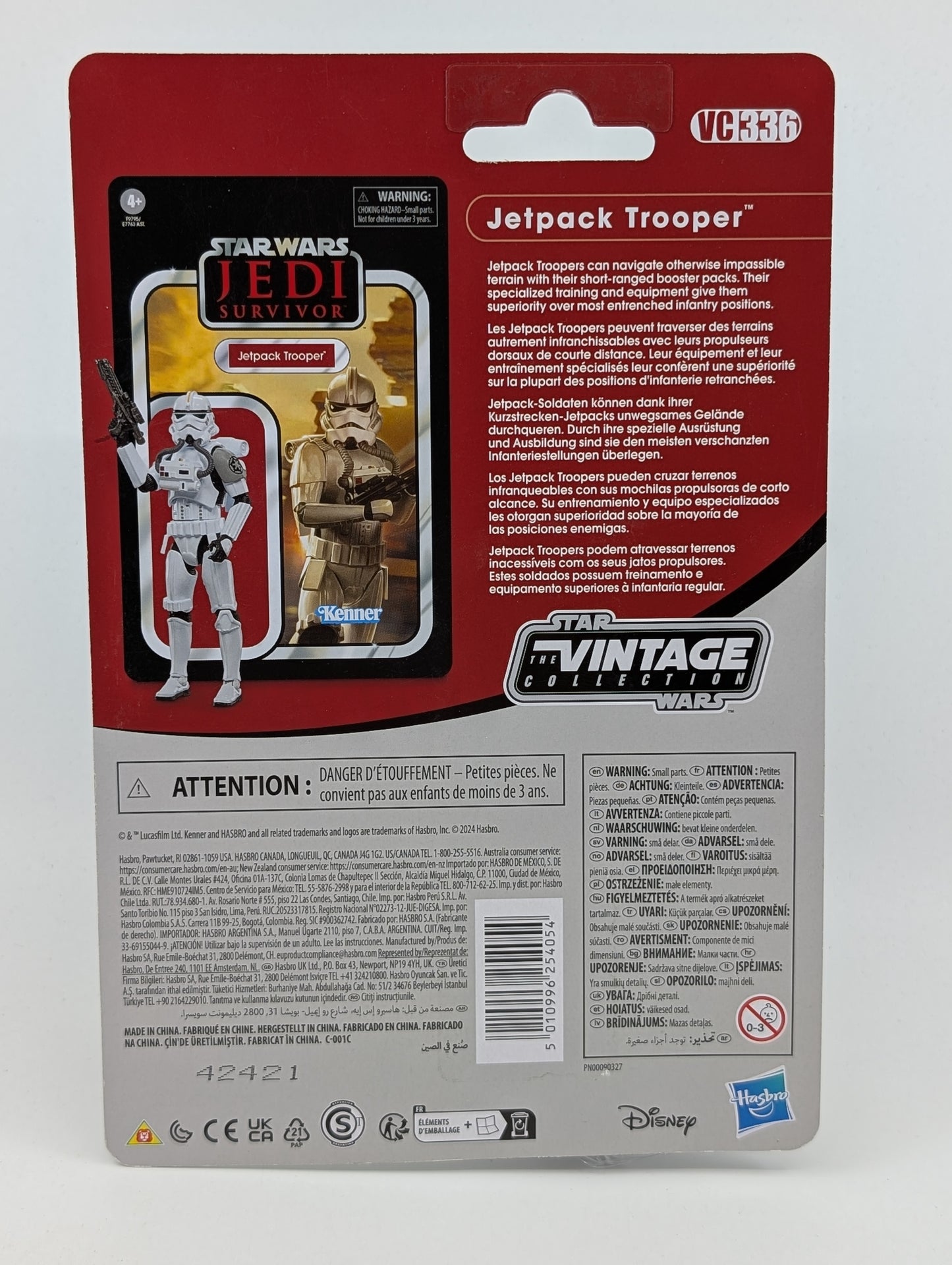 2024 - Star Wars Jedi Survivor - Jetpack Trooper VC336 - Kenner Figure