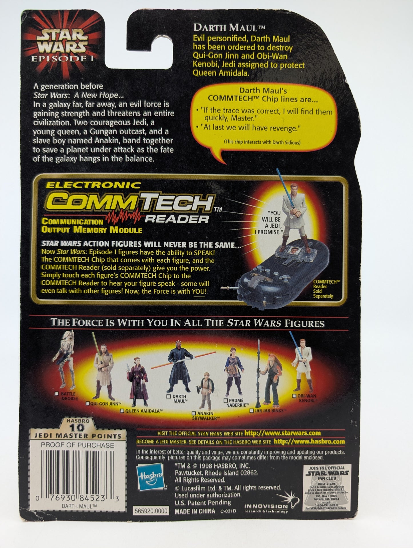 1998 - Star Wars Ep I - Darth Maul Jedi Duel - Hasbro