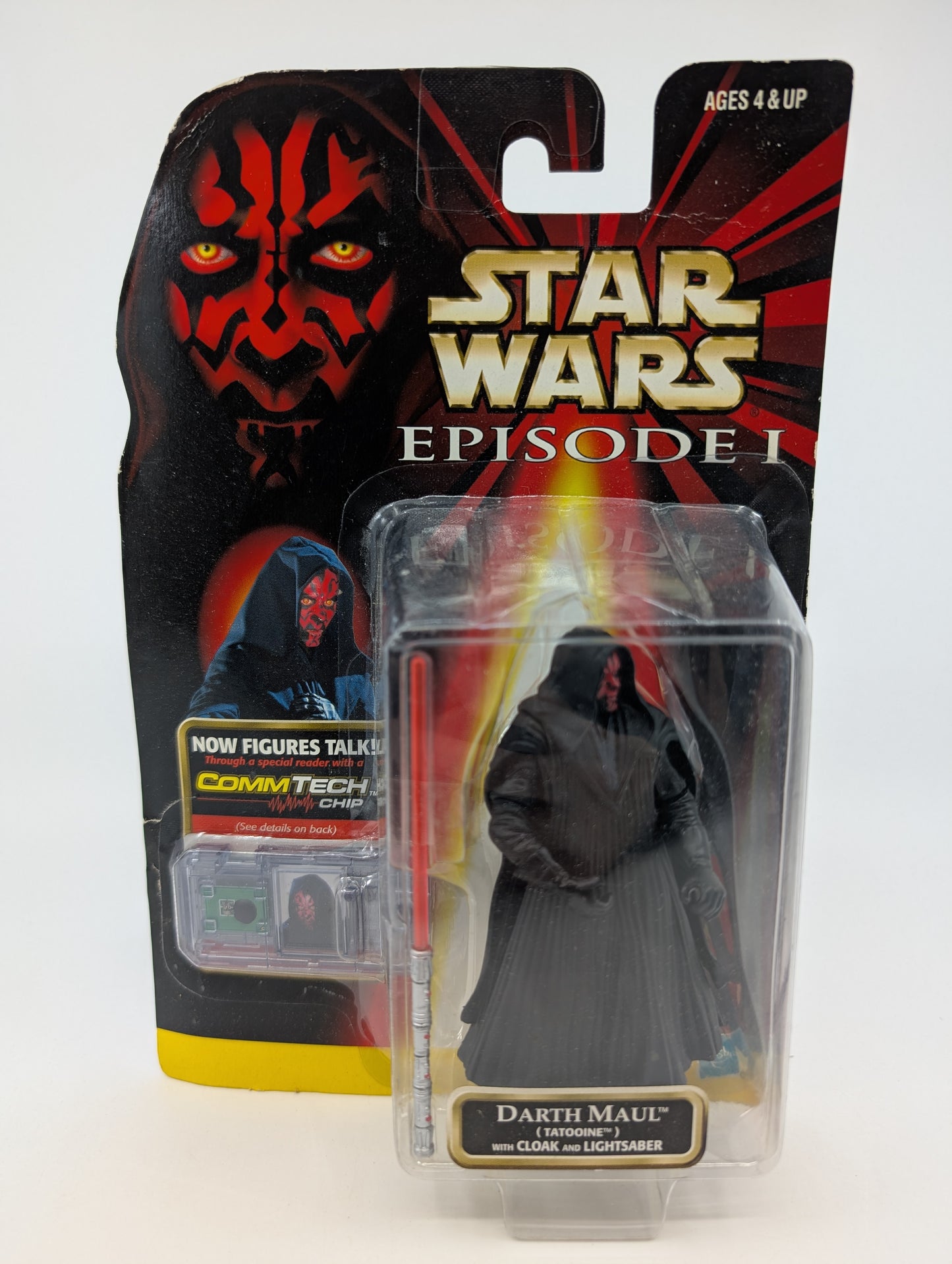 1999 - Star Wars Episode I - Darth Maul Tatooine Cloak Lightsaber Hasbro