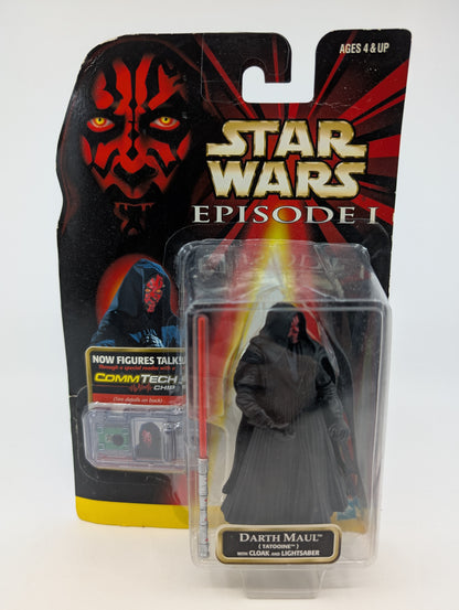 1999 - Star Wars Episode I - Darth Maul Tatooine Cloak Lightsaber Hasbro
