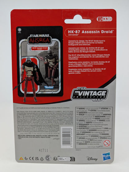 2024 - Star Wars Ahsoka - HK-87 Assassin Droid Arcana VC330 - Kenner