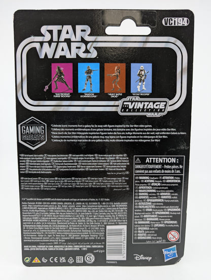 2021 - Star Wars Force Unleashed - Shadow Stormtrooper VC194 - Kenner