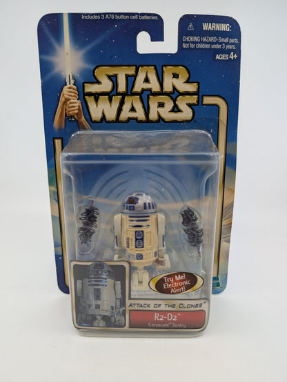 2002 - Star Wars AOTC - R2-D2 Coruscant Sentry Electronic - Hasbro