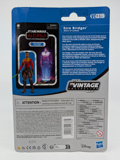 Claude responded: Title:  Title: 2024 - Star Wars Ahsoka - Ezra Bridger Hero of Lothal VC319 - Kenner