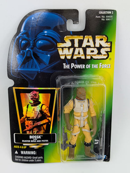 1996 - Star Wars POTF - Bossk with Blaster Rifle and Pistol - Kenner