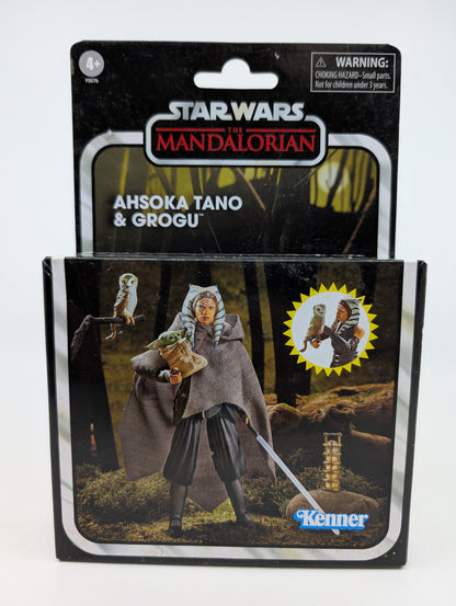 2022 - Star Wars Mandalorian - Ahsoka Tano & Grogu 2-Pack - Kenner
