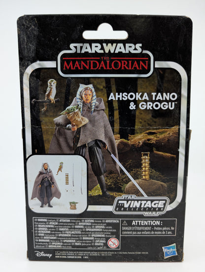 2022 - Star Wars Mandalorian - Ahsoka Tano & Grogu 2-Pack - Kenner