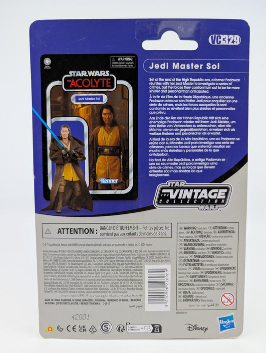 2024 - Star Wars The Acolyte - Jedi Master Sol VC329 - Kenner Figure