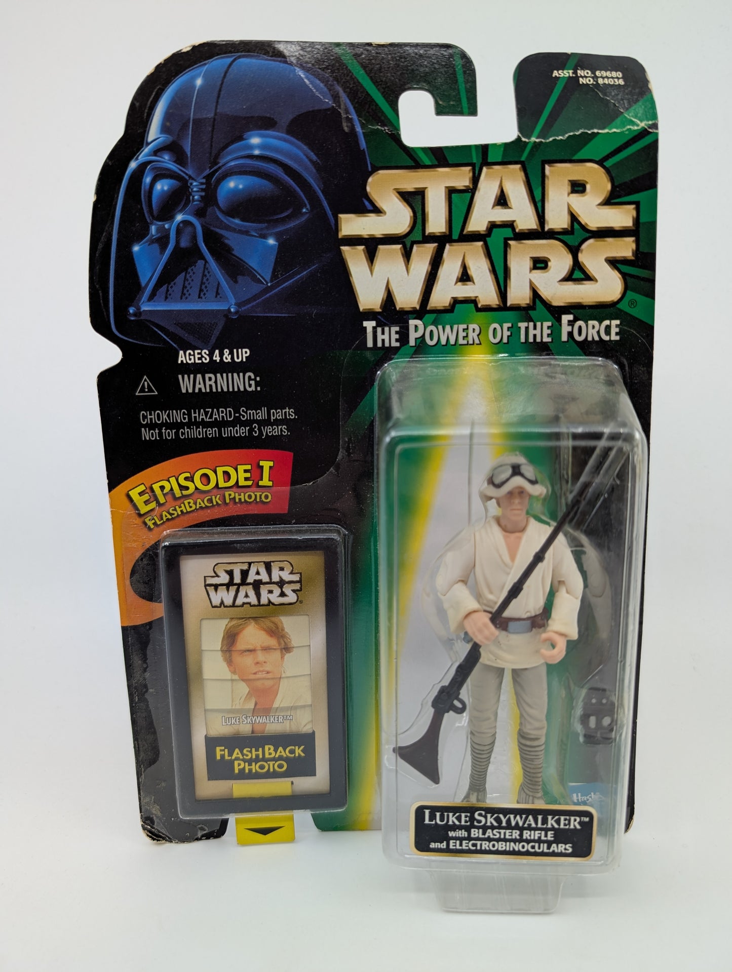 1998 - Star Wars POTF - Luke Skywalker Blaster Rifle Electrobinoculars Kenner