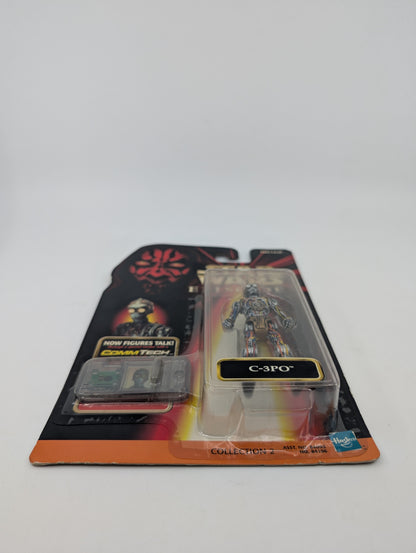 1999 - Star Wars Episode I - C-3PO Unfinished with CommTech Chip - Hasbro
