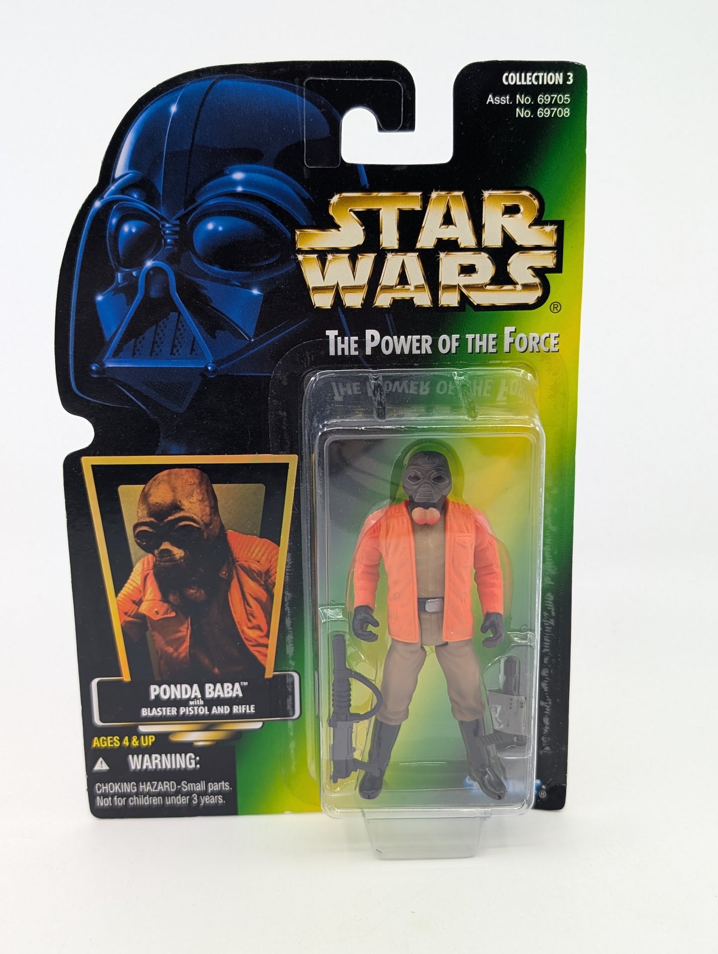 1996 - Star Wars POTF - Ponda Baba Blaster Pistol and Rifle - Kenner