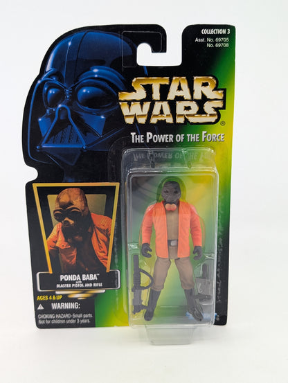 1996 - Star Wars POTF - Ponda Baba Blaster Pistol and Rifle - Kenner