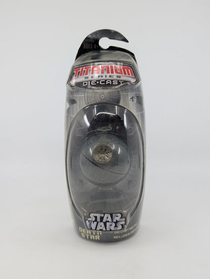 2005 - Star Wars Titanium Series Die-Cast Death Star - Hasbro Micro Machines