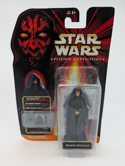 1999 - Star Wars Episode I - Darth Sidious CommTech Chip - Hasbro Figure