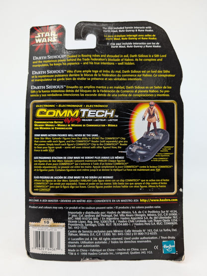 1999 - Star Wars Episode I - Darth Sidious CommTech Chip - Hasbro Figure