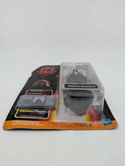 1999 - Star Wars Episode I - Darth Sidious CommTech Chip - Hasbro Figure