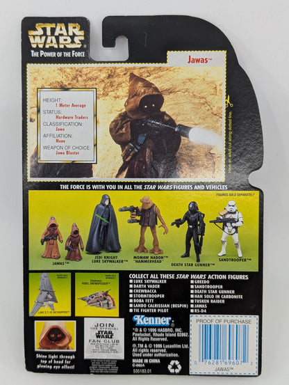 1996 - Star Wars POTF - Jawas with Glowing Eyes and Blaster Pistols Kenner