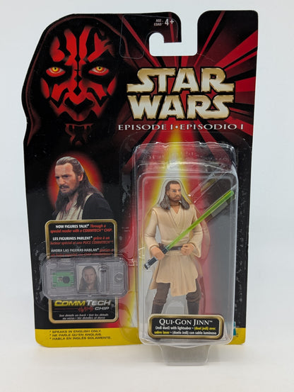 1999 - Star Wars Episode I - Qui-Gon Jinn Jedi Duel Lightsaber - Hasbro