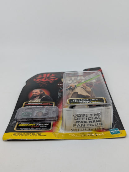1999 - Star Wars Episode I - Qui-Gon Jinn Jedi Duel Lightsaber - Hasbro