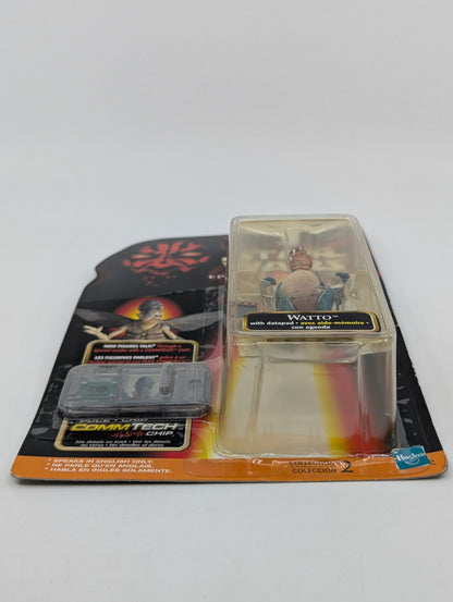 1999 - Star Wars Episode I - Watto with Datapad CommTech Chip - Hasbro