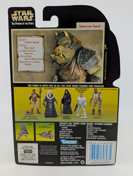 1997 - Star Wars POTF - Gamorrean Guard with Vibro-Ax - Kenner Figure