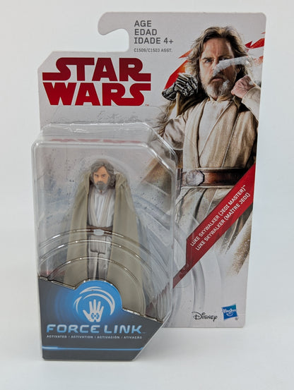2017 - Star Wars The Last Jedi - Luke Skywalker Jedi Master Force Link Hasbro